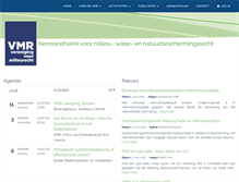 Tablet Screenshot of milieurecht.nl